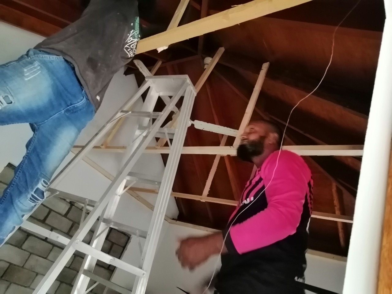 Henbadho  Police Post Work