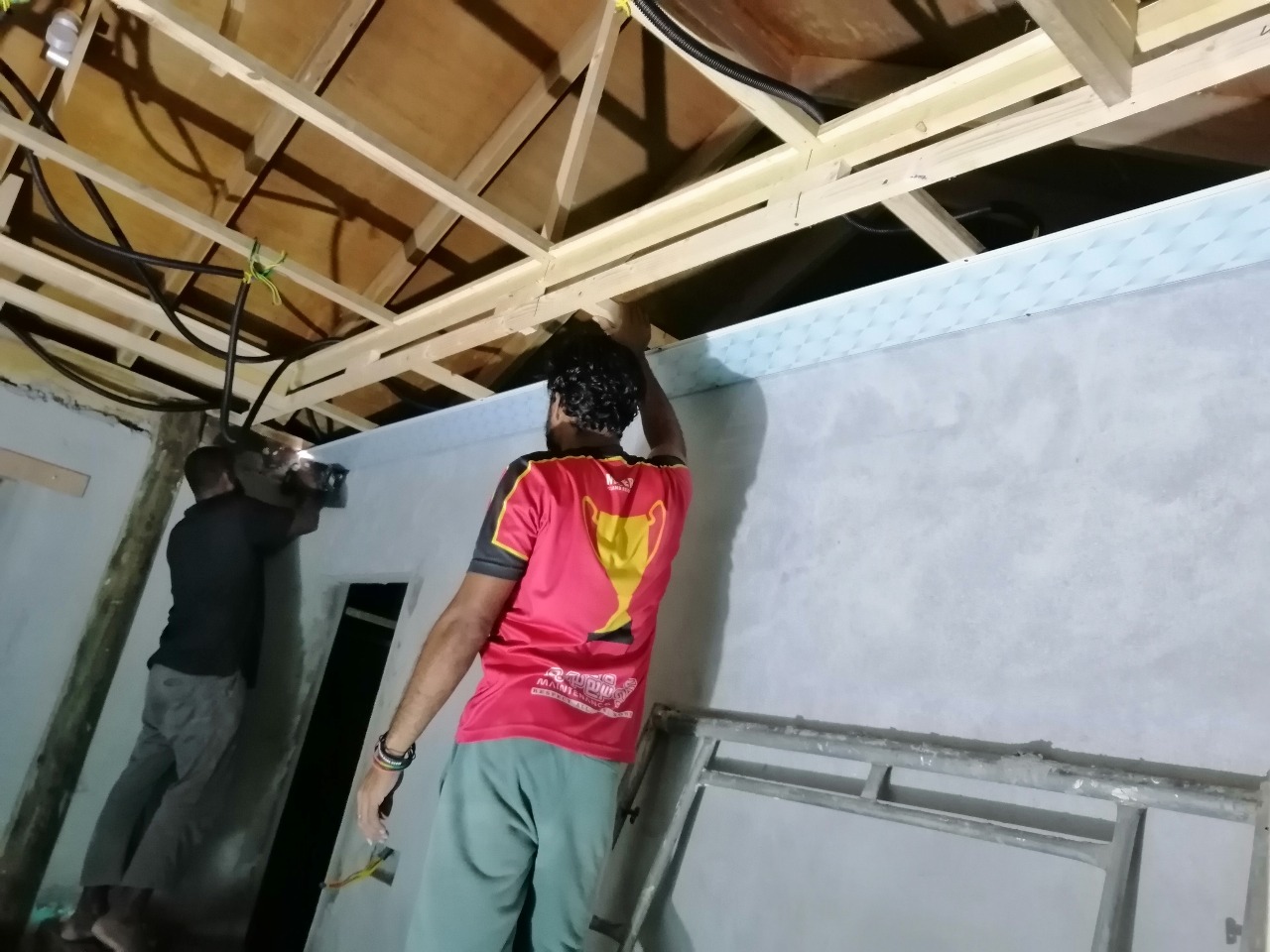 Henbadho  Police Post Work