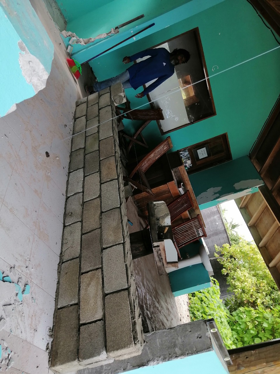 Henbadho  Police Post Work