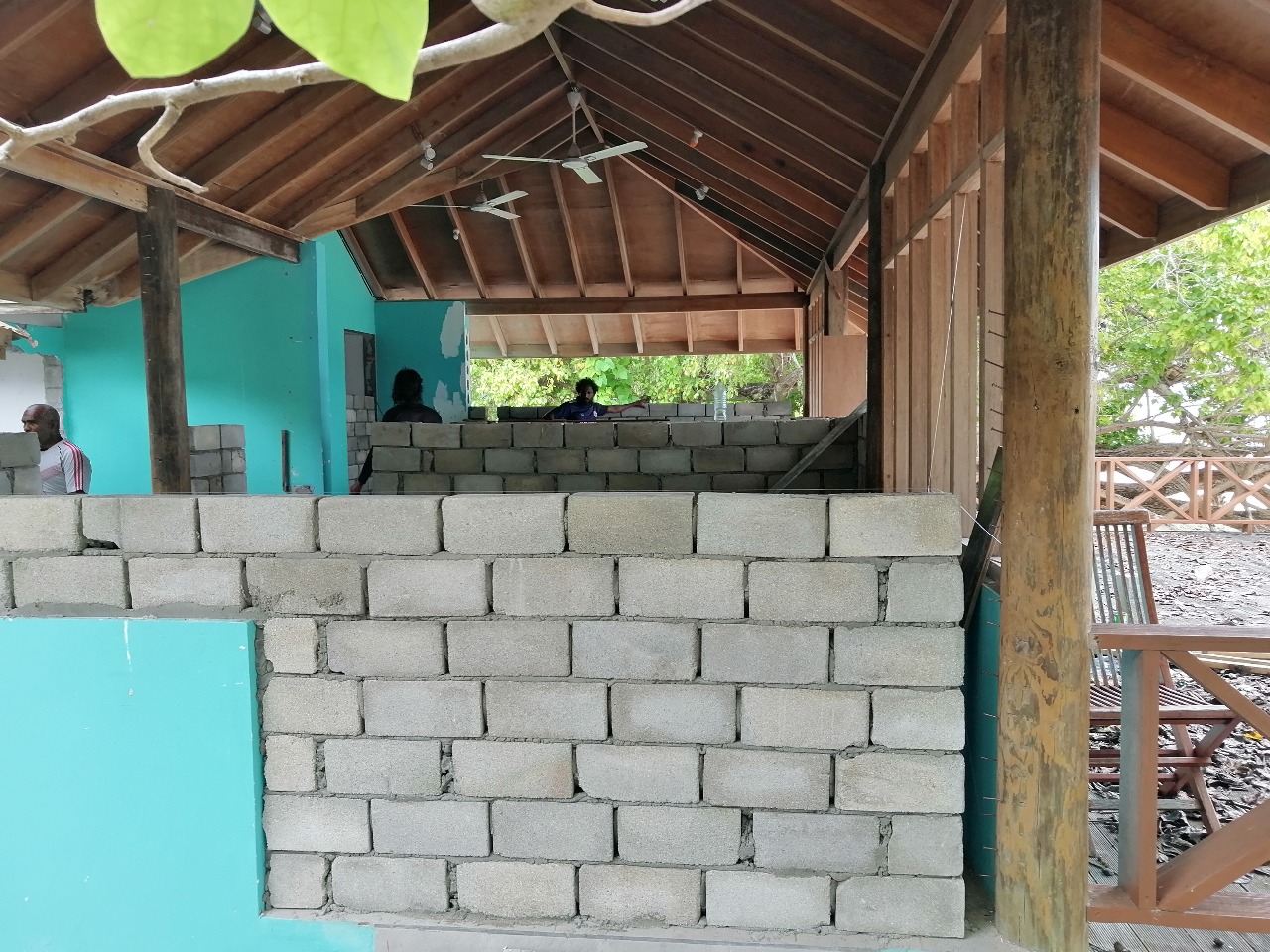 Henbadho  Police Post Work