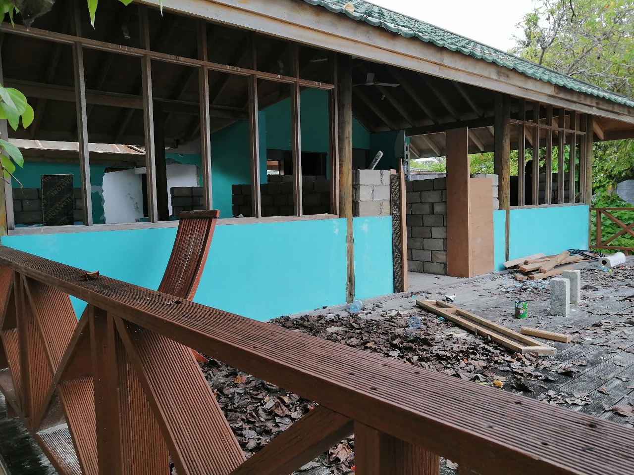 Henbadho  Police Post Work